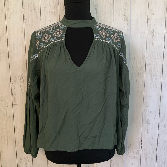 Flying Tomato Tops - Flying Tomato Boho Peasant Top